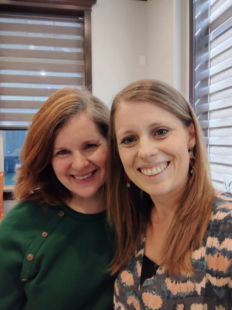 Jill working with a nonprofit leader